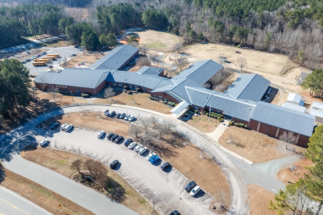 Perry W. Harrison Elementary School in Pittsboro,NC gives out a character award to students.