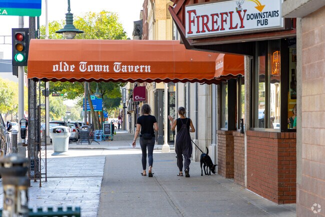 Active Peabody Park residents head downtown for an urban setting.