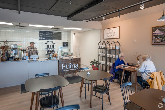 Edina Coffee Roasters, a recent addition, brews excellence and passion in every cup.