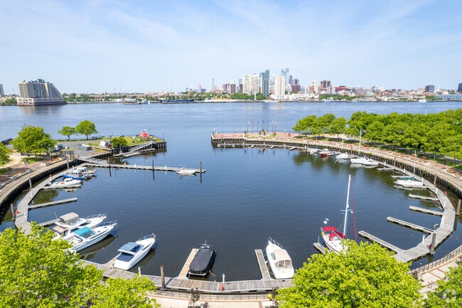 Enjoy the marina views at Wiggins Waterfront Park in Central Waterfront.