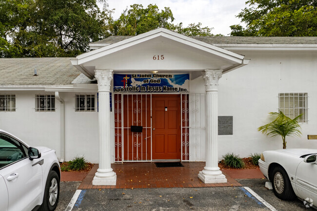 Entrance to S.O.U.L. Christian Academy in Ft Lauderdale, FL.