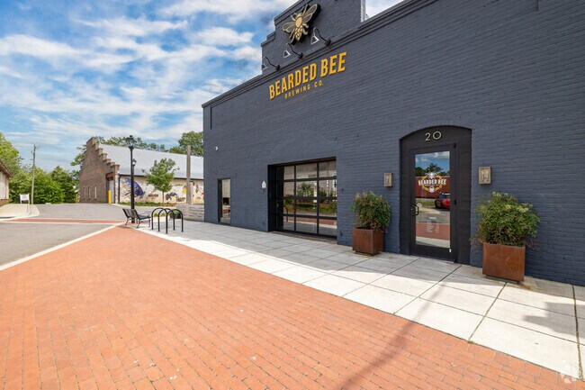 The Bearded Bee Brewing Company in Wendell produces craft beer in a micro-brew system.