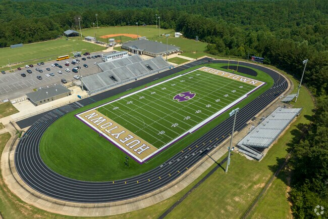 Hueytown High School is the home of the Golden Gophers football program.