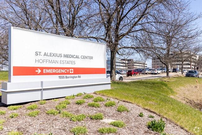 Alexius Medical Center is one of Hoffman Estate's largest employer.
