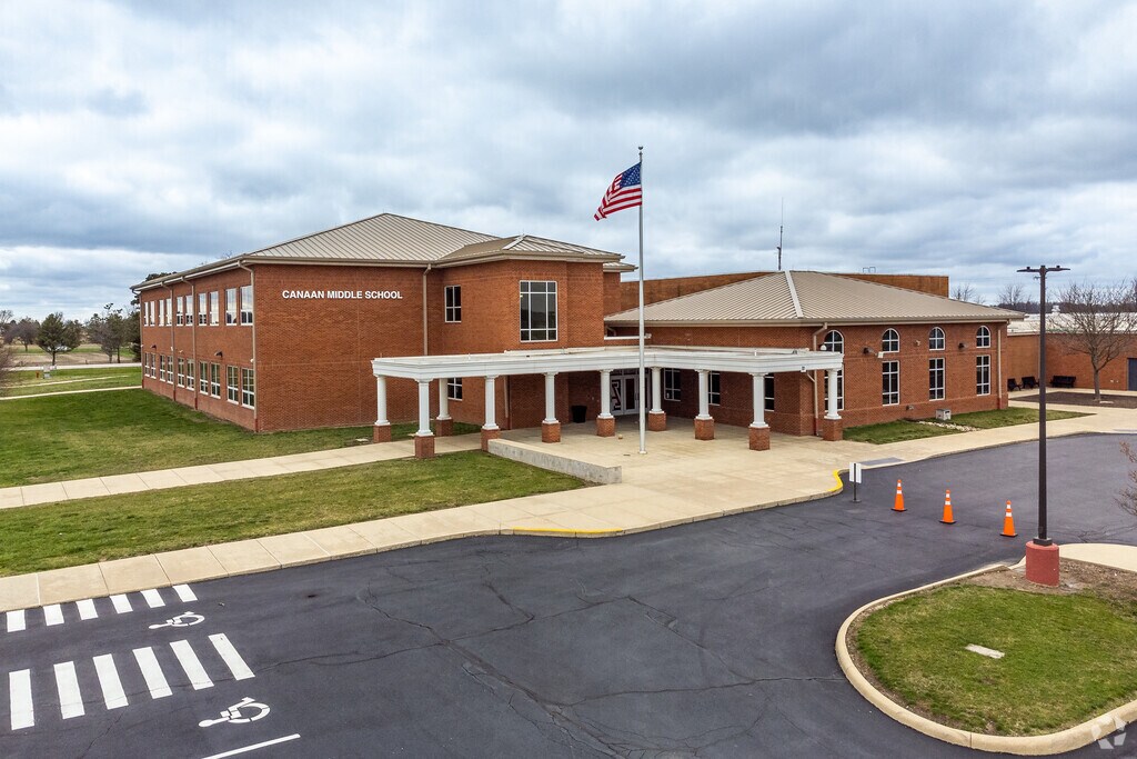Canaan Middle School is located in Madison County, Plain City Ohio.