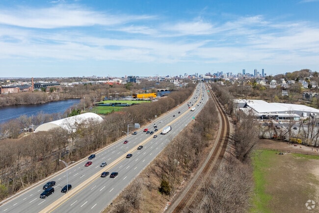 Interstate 90 is easily accessed by Washington Square residents.