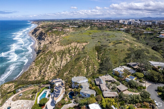 Breathtaking scenic view of the Scripps Coastal Reserve in La Jolla Farms.