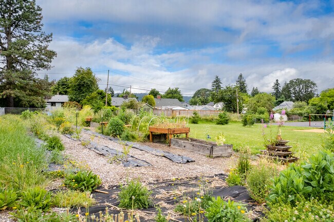 Sitton Elementary School maintains a student garden on campus.
