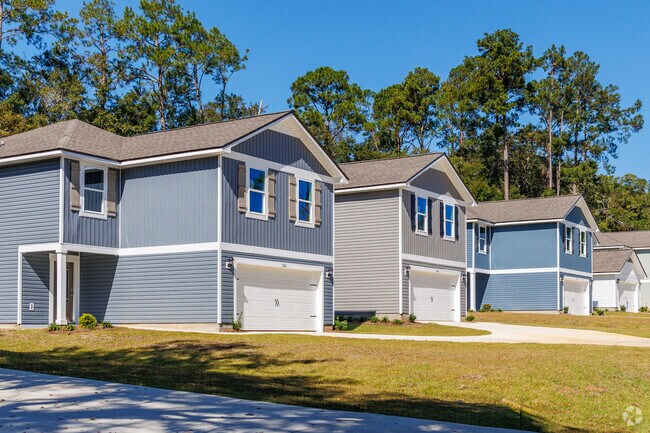 Rows of new, modern, and affordable homes are found in Southeast Tallahassee neighborhoods.