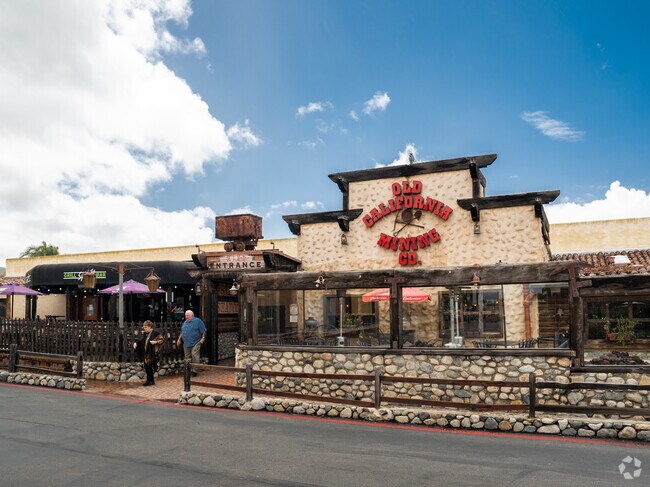 Get a taste of western times at the Old California Mining Company restaurant in Palomar Estates.