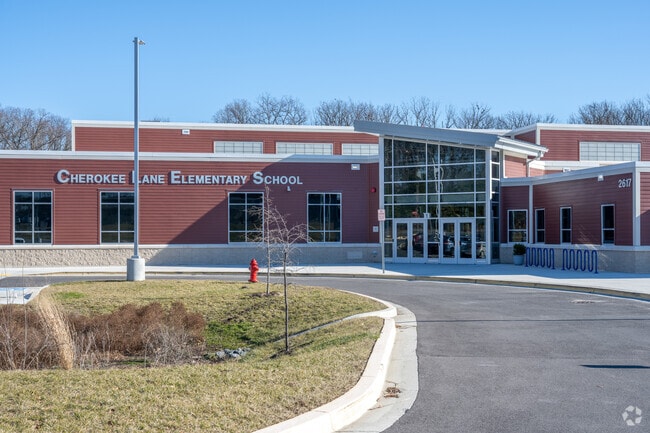Cherokee Lane Elementary School in Adelphi.