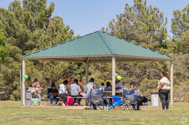 The gazebo in Price Park is a favorite gathering spot for Levelland locals.