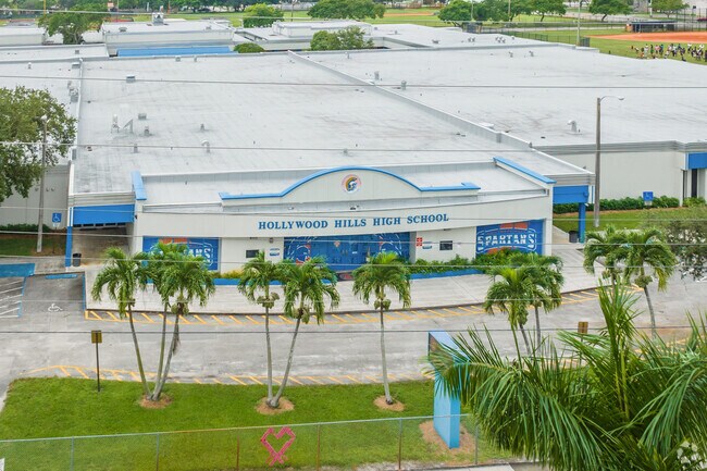 Hollywood High School near Fern Crest Village is known for strong community involvement.