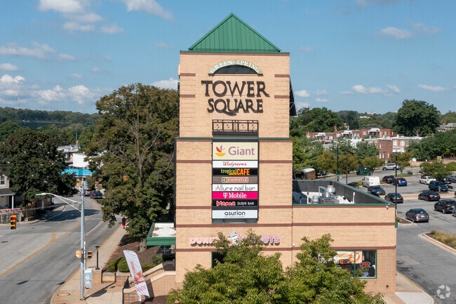Green Spring Tower Square shopping center is conveniently located in Hoes Heights for easy access to retail.
