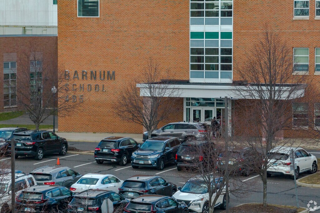 The Barnum School at 495 Waterview Avenue in Bridgeport, CT.