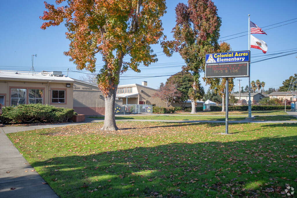 Colonial Acres Elementary School in Hayward gets a C on Niche.
