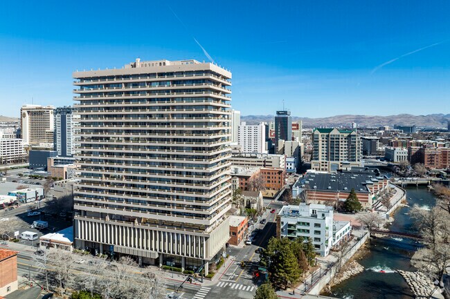 High-rise condos like those found at Arlington Towers have amazing views over the Riverwalk.