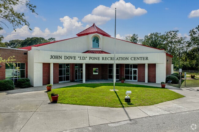 The John Dove Recreation Center offers several programs and family games in Grays Creek.