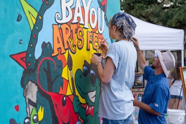 Celebrate creativity and nature at the Bayou Art Festival in Downtown Houma.