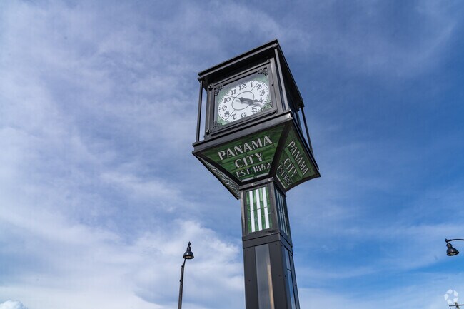 Downtown Panama City has gone through an extensive renovation adding this beautiful clock tower.
