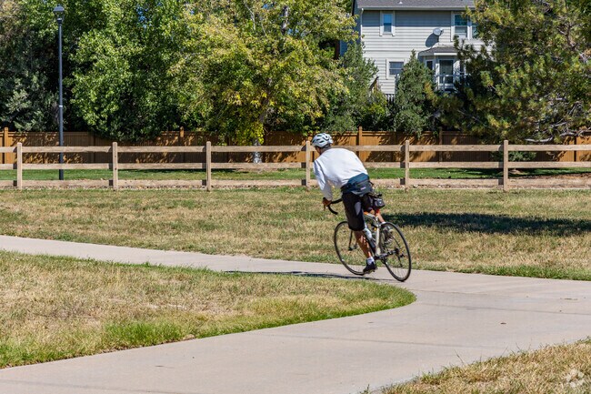 The Piney Creek Trail offers locals an escape into nature with bikeable and walkable paths.