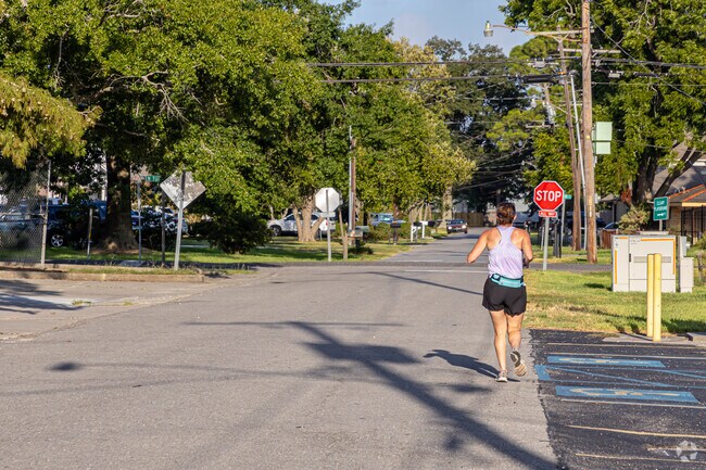 Tree-lined streets invite New Metairie residents to embrace healthy, outdoor lifestyles every day.