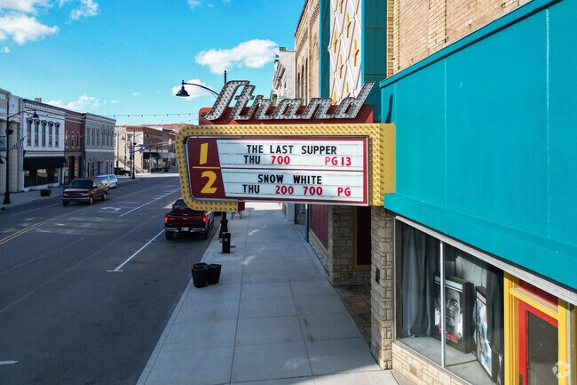 The Strand Theater in Kendallville has been showing movies to the community for over 100 years.