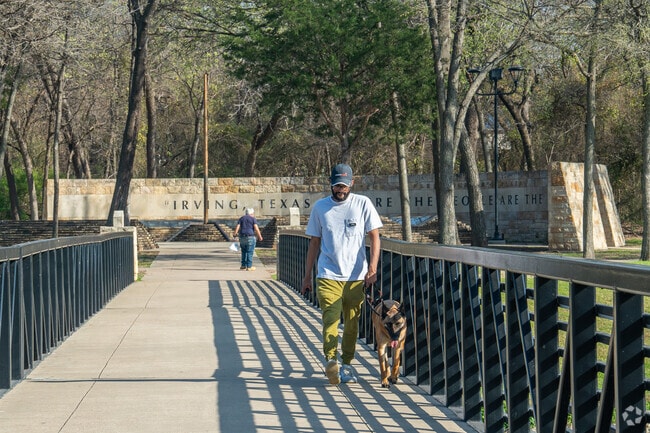Take a stroll around Centennial Park near Irving Heights.