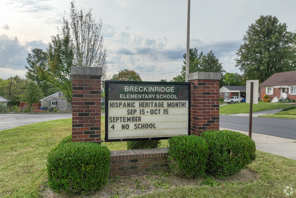 The student population of Madeline M Breckinridge Elementary School is 518.