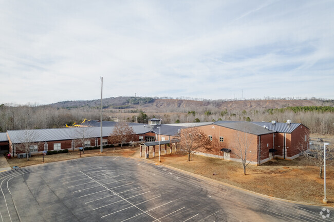 Student pick-up at Blacksburg Primary School