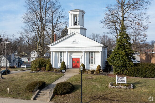 The historic St. Mark's church is located in Wadsworth.
