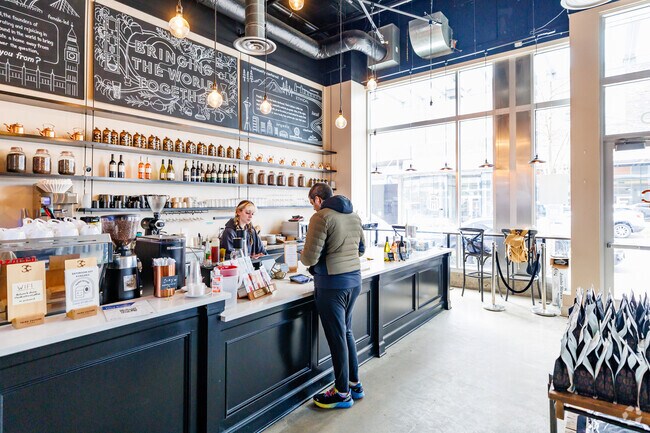 Third Culture Coffee in nearby Downtown Bellevue is a great spot for Newport locals to visit.