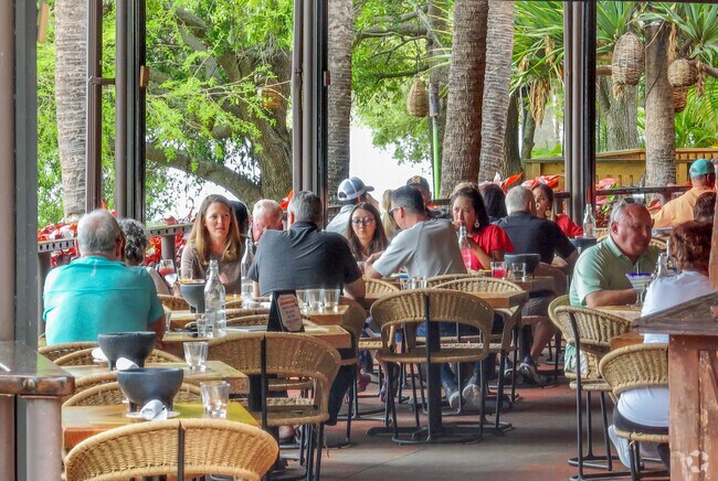 On any given day, Rocco's Tacos has a full dining area of Bay Hill taco lovers.