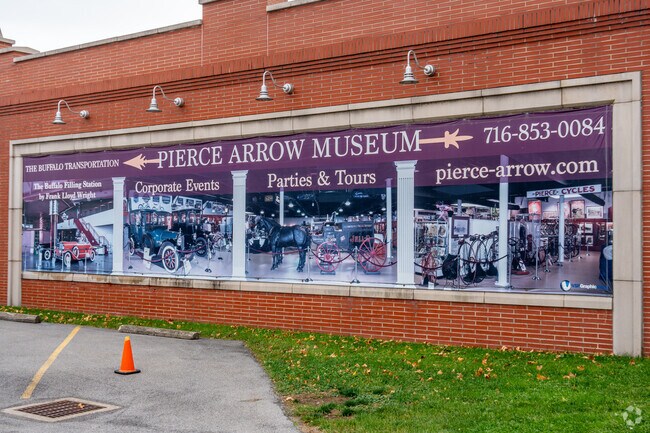Buffalo Transportation Museum in Willert Park showcases the rich history of transportation.