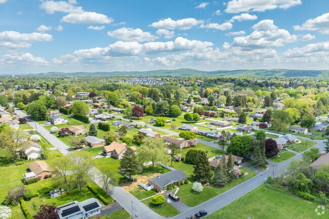Trees are abundant in the residential areas of Northeast Bethlehem.