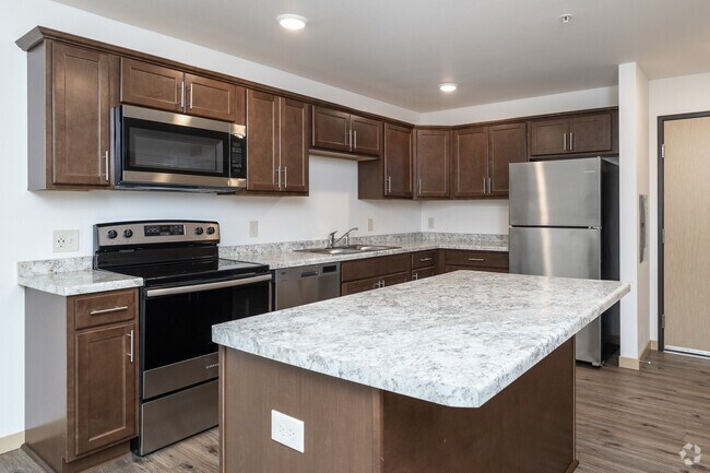 2BR, 2BA - 1,050SF - Kitchen