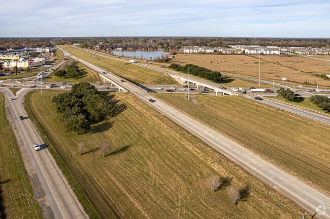 Interstate 10 runs through the heart of Gonzales.