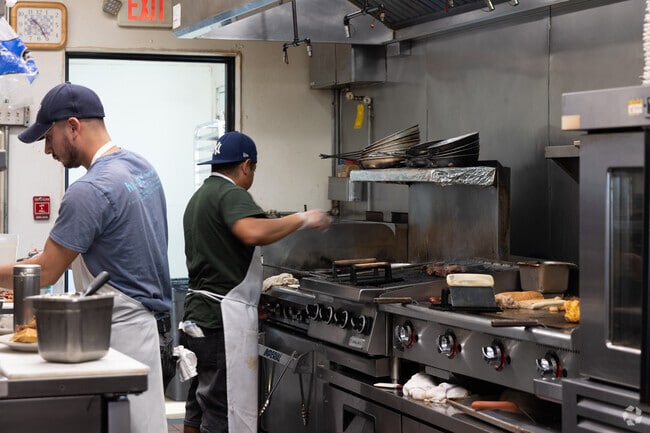 The cooks are working hard over at Rhody Hen Cafe.