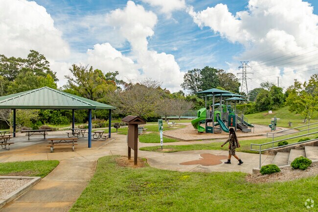 There are picnic areas, green spaces and playground at Sedgefield Neighborhood Park.