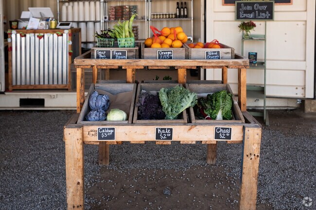 Grab some fresh, locally grown produce from the Mellano Farm stand in South Morro Hills.