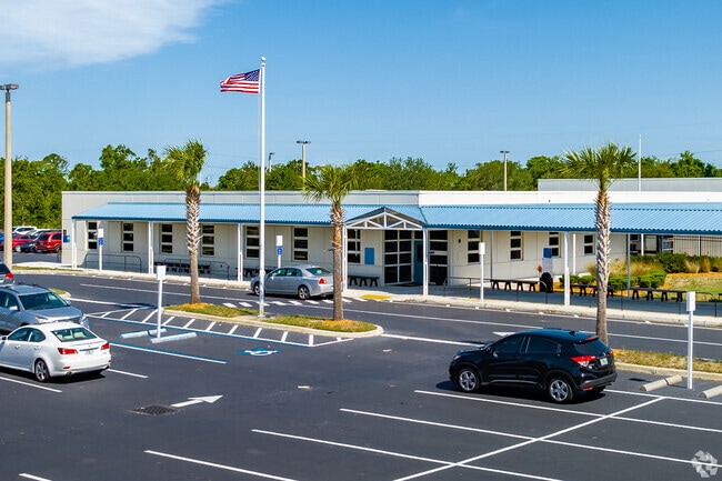 Gulf Trace Elementary is Florida's first Green LEED school and is a part of the Pasco County School System.