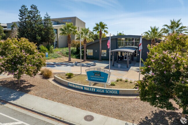 Evergreen Valley High School is rated an A by Niche.com!