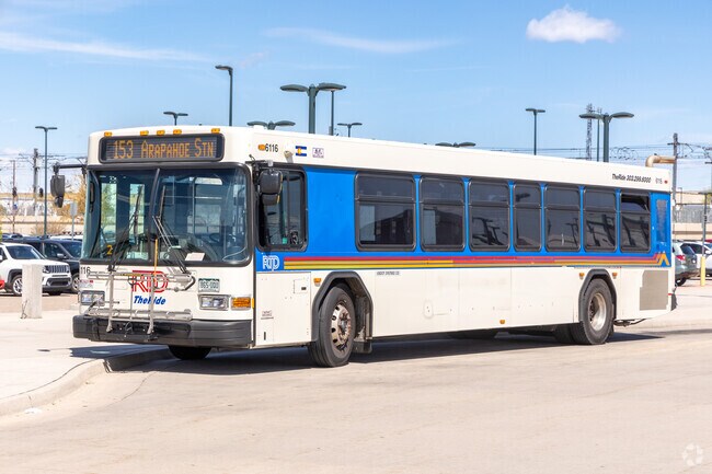 Peoria Station in Morris Heights has both buses and trains.