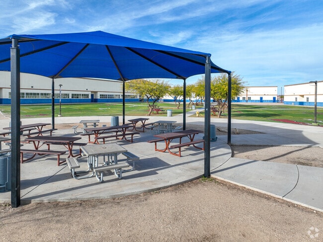 San Tan Foothills High School emphasizes character development and critical thinking skills.