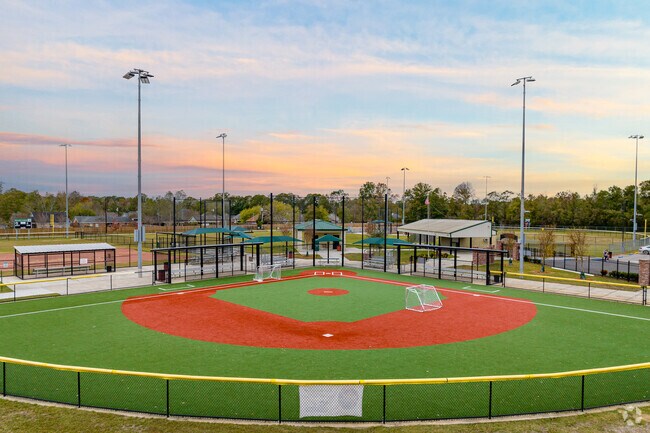 Sidney Hutchinson Park features a state of the art baseball field.