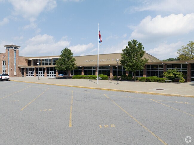 Saratoga Springs High School is the main public school for the grades nine to 12.