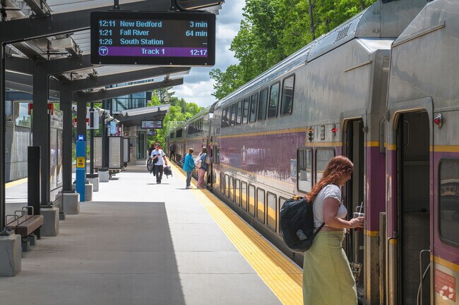 Residents of Dighton have convenient access to the East Taunton commuter rail station.