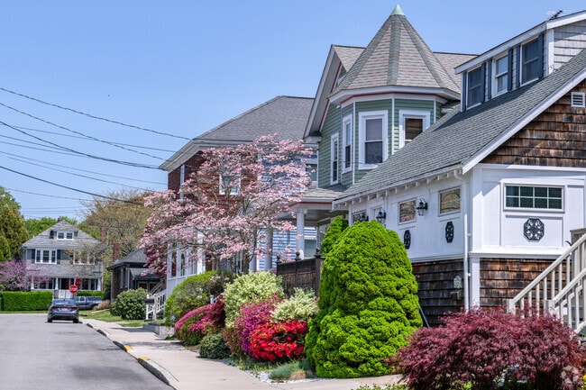 Flowering trees and shrubs are an arborist's dream in the North End Residential neighborhood.