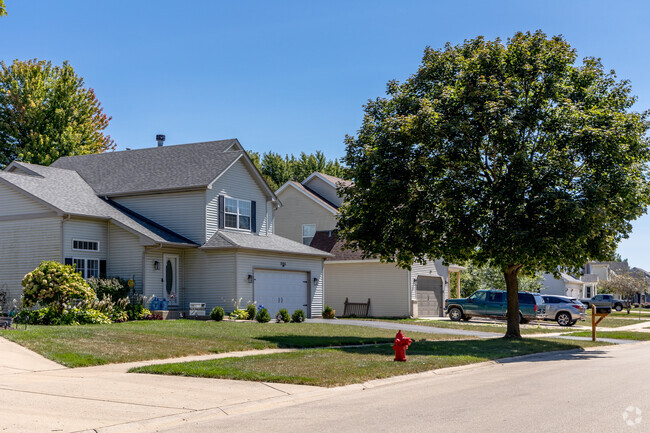 Mature trees provide shade for South Oswego residents.