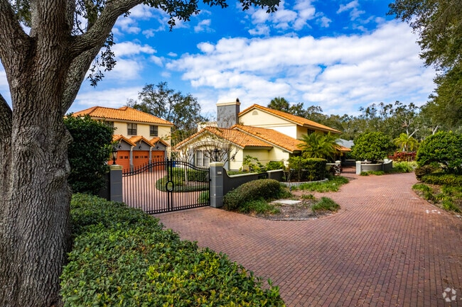 Spanish, Mediterranean-inspired homes offer gated security in the Carrollwood neighborhood.